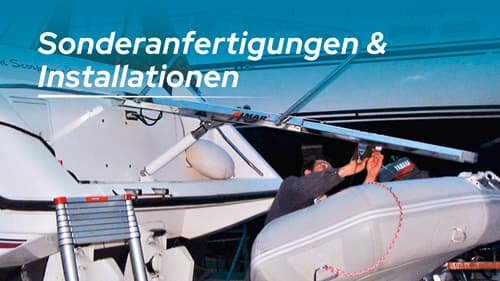 Sonderanfertigungen Installationen für Boote