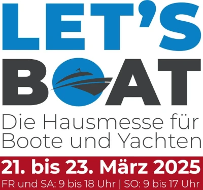 Logo und Info Messe LetsBoat 2025